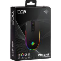 INCA IMG-GT15 Makrolu RGB Oyuncu Mouse  Kablolu Mouse